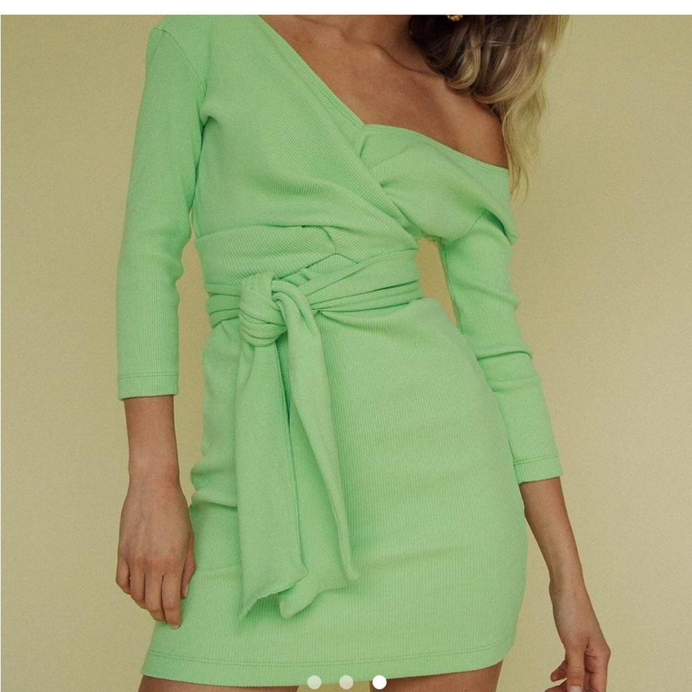 Line by K ribbed mini dress